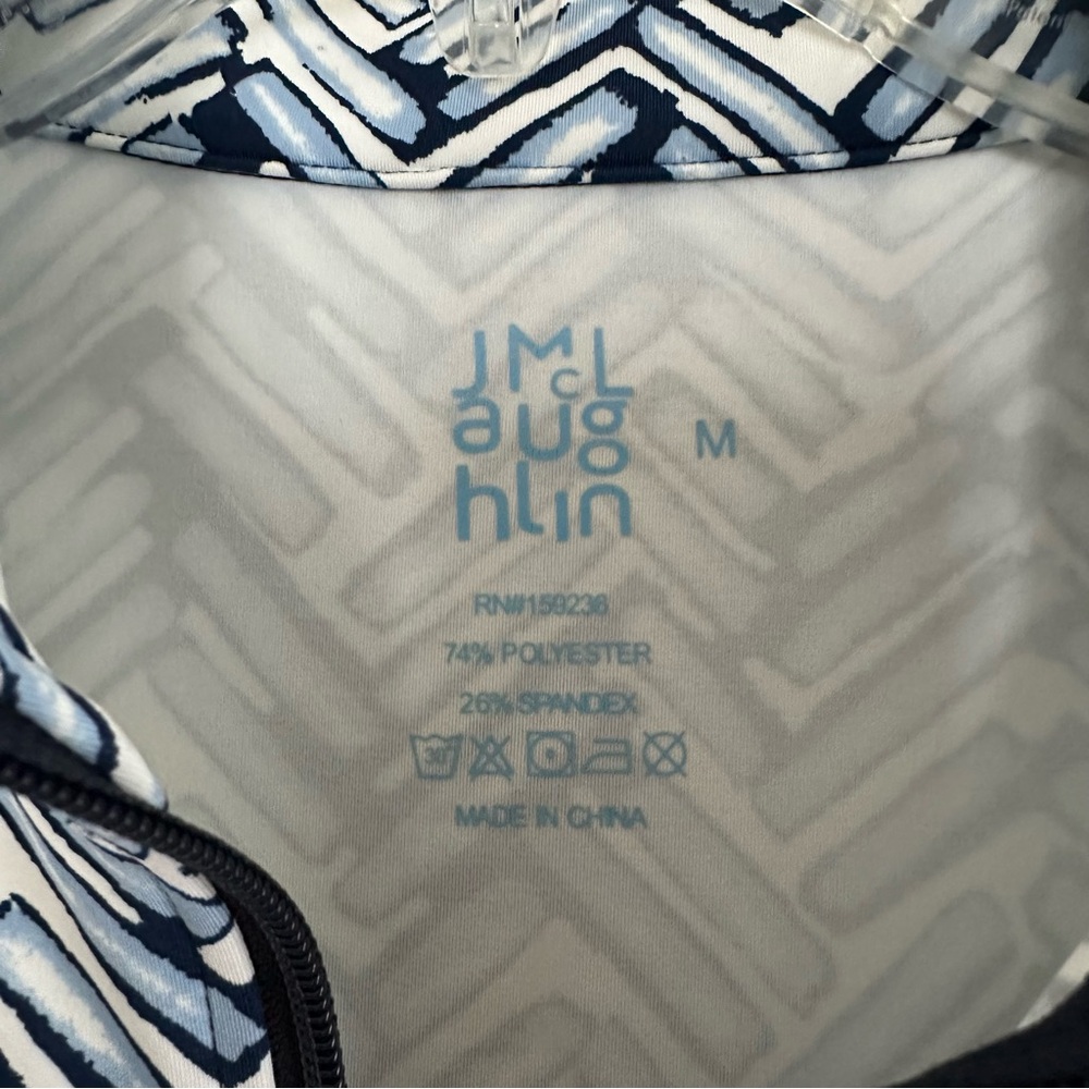 Like New! J. Mclaughlin Printed Active Full Zip J… - image 4